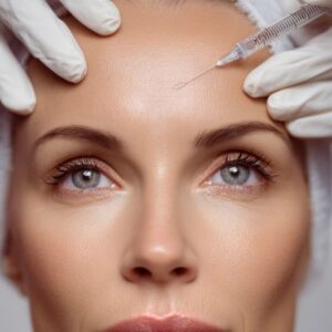 Aesthetic practitioner performing HydraFacial treatment at Harley Street London clinic